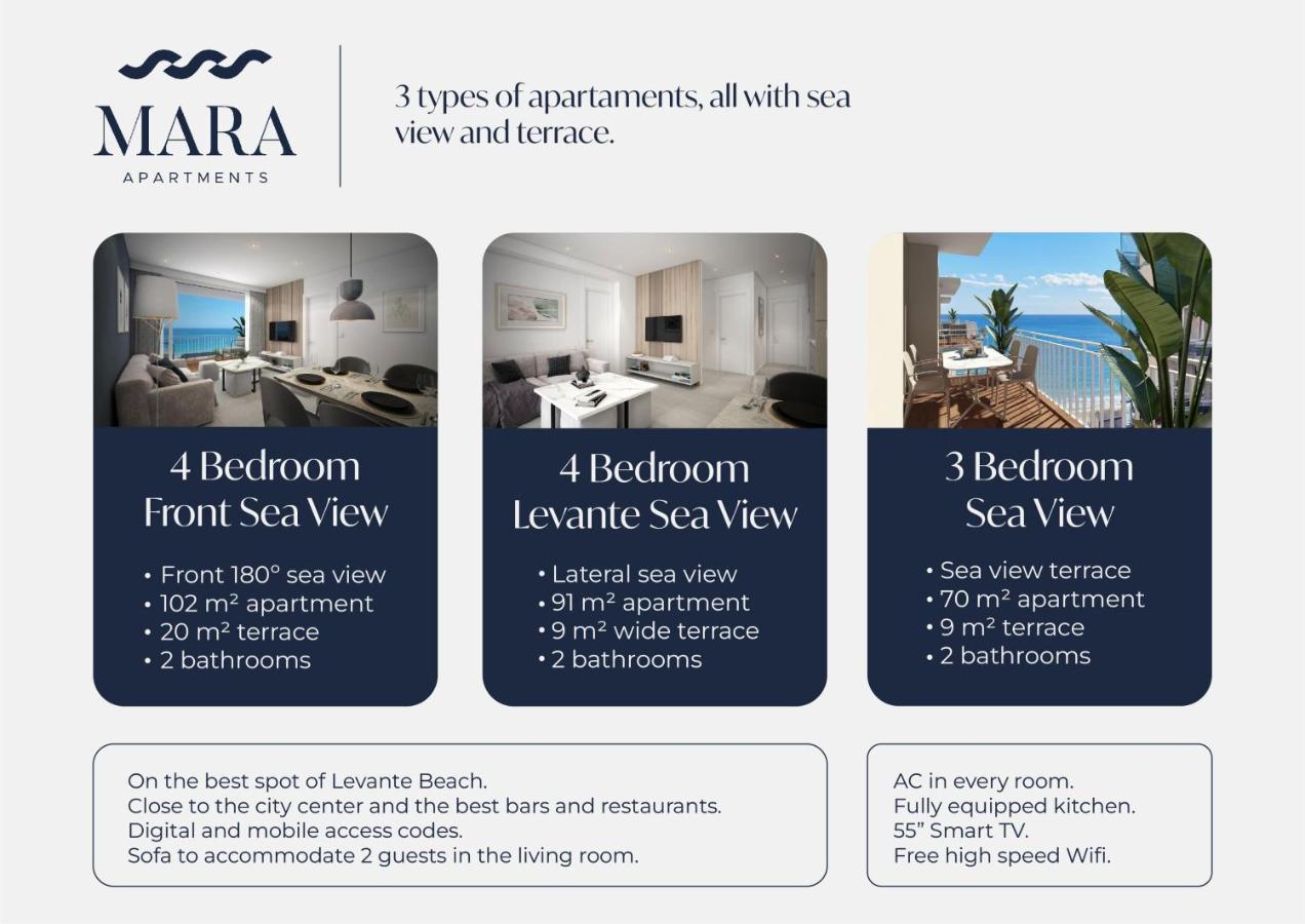 בנידורם Mara Boutique Apartments מראה חיצוני תמונה