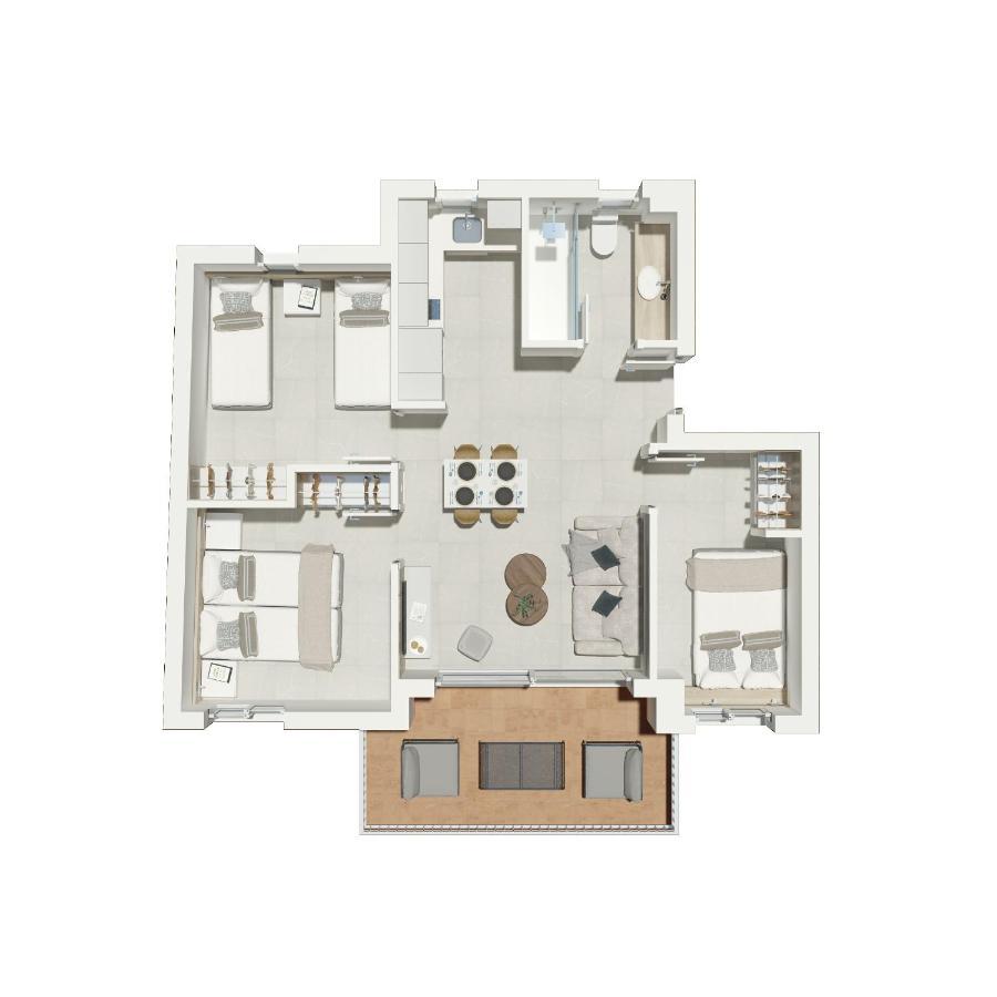 בנידורם Mara Boutique Apartments מראה חיצוני תמונה